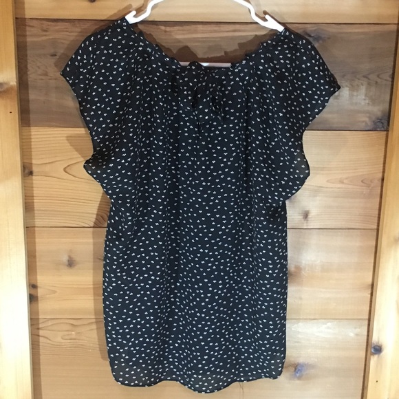 Lauren Conrad Black and White Blouse - Picture 3 of 3